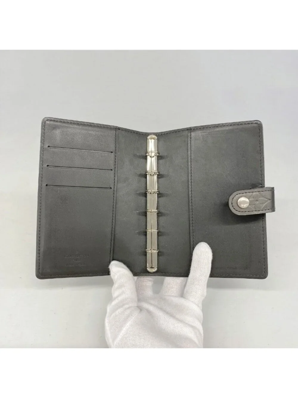 Louis Vuitton Notebook Cover Monogram Matt Agenda PM Noir